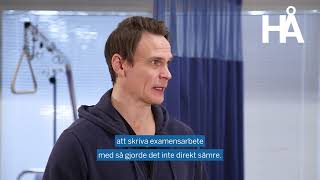 Alumnintervju sjukskötarprogrammet Johannes Friberg [upl. by Bert]