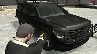 Declasse Granger 3600LX CustomizationGTA 5The Contract DLC Unreleased Vehicle [upl. by Gebler]