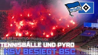 PROTEST WAHNSINN PYRO HÖLLE HSV BESIEGT BSC Hertha BSC vs HSV  FANPRIMUS STADIONVLOG [upl. by Jarret]