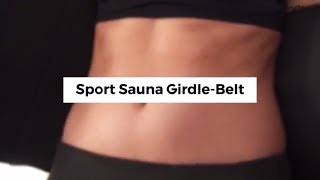 InnovaGoods Sport Fitness Sauna Girdle Belt [upl. by Gyatt815]