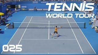 Tennis World Tour PS4 025  Angstgegner Isner  Lets Play [upl. by Analram]