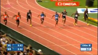 100m Yohan Blake 969 Lausanne 2012 [upl. by Briggs]