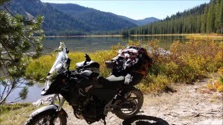 Rally Raid Honda CB500X Wild West Tour PtIV Lowman to Burgdorf Idaho [upl. by Lorita]