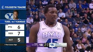 BYU vs TCU  202432  NCAAB Game [upl. by Anez931]