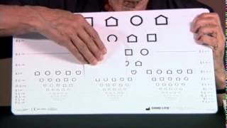 LEA SYMBOLS® Folding Pediatric Eye Chart [upl. by Mott]