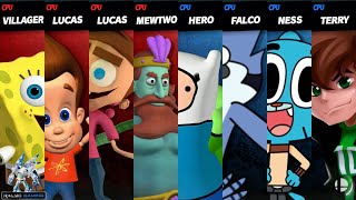 SpongeBob Jimmy Neutron Timmy amp Neptune vs Fin Mordecai Gumball amp Ben10 [upl. by Hull]