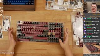 Unboxing GMK Red Samurai [upl. by Shewchuk]