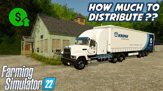 Are Distribution Costs Too High   Farming Simulator 22 [upl. by Bible]