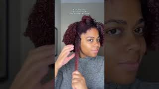 EASY NATURAL HAIRSTYLES  WASH AND GO TUTORIAL [upl. by Dnalyaw]