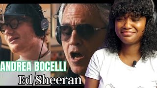 Andrea Bocelli And Ed Sheerans quotperfect Symphonyquot Reaction [upl. by Yuk]