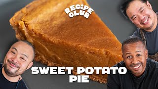 Sweet Potato Pie 3ways  Recipe Club [upl. by Lehcer]