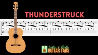 ACDC Thunderstruck GUITAR TAB [upl. by Sibeal]