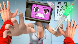 TV Woman x TV Man EPIC LOVE STORY  SAVE TV Woman vs Skibidi Toilet in Gmod 146 [upl. by Nhepets210]