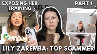 LILY ZAREMBA THE TOP IGENIUS SCAMMER [upl. by Theurer]