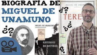 Biografía de Miguel de Unamuno [upl. by Yebba]