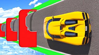 USING 100000 SUPERCAR TO BEAT CHAPATI ON MEGA RAMP [upl. by Garfield674]