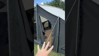 Kodiak Canvas 12x12 cabin disassembly camping kodiak tent canvas [upl. by Enajyram740]