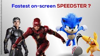 Fastest onscreen Speedster [upl. by Kaylil]