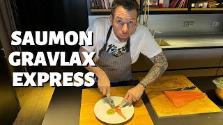 RECETTE DE NORBERT  SAUMON GRAVLAX EXPRESS [upl. by Button412]