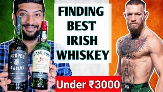 Proper Twelve Whiskey Review From India  Better than Jameson Whiskey  Conor Mcgregor [upl. by Urbannal666]