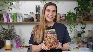 Knuspriges Granola selber machen  gesund und vegan Mrs Flury [upl. by Adaval921]