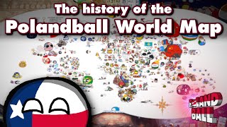 History of the Official Polandball World Map  Countryballs [upl. by Ierdna154]