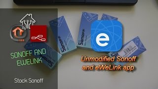 Stock original Sonoff wifi switch and eWeLink app features [upl. by Chavey]