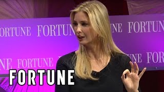 Ivanka Trump On Female Empowerment Her Company And Donalds Presidential Run  Fortune [upl. by Etterb562]