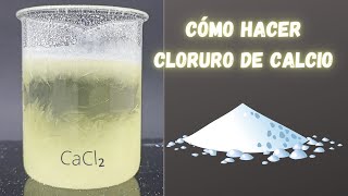 ✅Cómo hacer Cloruro de Calcio 🪨 Práctica de laboratorio 🧪 CaCl2 [upl. by Nnaaihtnyc564]