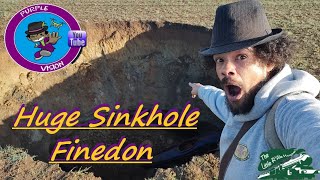 Huge Sinkhole  Finedon [upl. by Ahsema31]