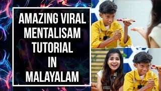 mentalism Tutorial Malayalam  mentalisam tutorial video  mentalisam magic amazing video [upl. by Maag]