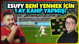 ESUFY BENİ YENMEK İÇİN 1 AY KAMP YAPMIŞ YENİ HESABIYLA GELMİŞ eFootball Mobile 2025 [upl. by Nuahs317]