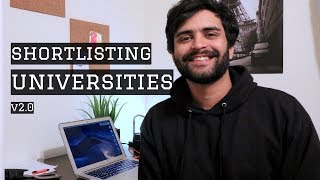 HOW I SHORTLIST UNIVERSITIES FOR STUDY ABROAD [upl. by Hagen618]