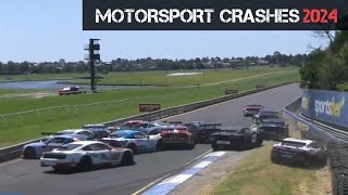 Motorsport Crashes 2024 February Week 2 [upl. by Lishe]