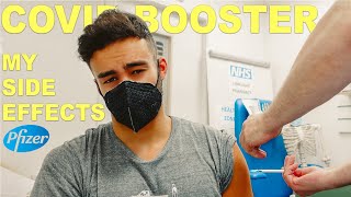 BOOSTER DOSE COVID VACCINE Pfizer  My Side Effects Reaction Vlog [upl. by Aleksandr]