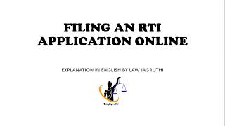 How to File RTI in Gram Panchayat online in Tamil [upl. by Mather]