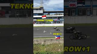 1 run tekno tuner vs row1 dragrace teknotuner teknotunervsthailand [upl. by Riha]