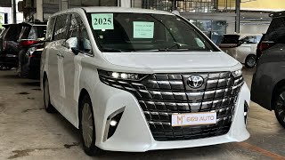 All New 2025 Alphard EFour HEV Review Interior and Exterior [upl. by Schluter]