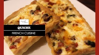 Quiche  How To Make Quiche Recipe  Appetizer Recipe  Simply Jain [upl. by Kooima]