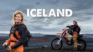 Offroad motorcycling through the heart of ICELAND  Part One  Ride With Locals The Girl On A Bike [upl. by Eniluqaj]