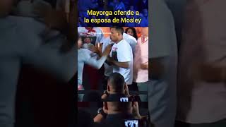 Cuando Mayorga ofendió a la esposa de Mosley boxing [upl. by Shetrit]