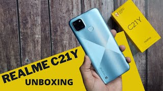 Realme C21Y Unboxing First Look amp Price in India [upl. by Benita]