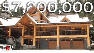 Inside This 78 Million Whistler Ski Lodge  Whistler Home Tour [upl. by Reilly932]