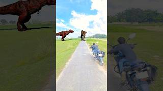 Big dinosour chase TRex chasing part 087 youtubeshorts shorts dinosaur dinosaurs [upl. by Barbra]