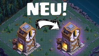 DER NEUE UHRENTURM  CLASH OF CLANS  Lets Play CoC Deutsch German [upl. by Zea]