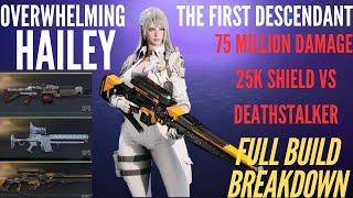 THE FIRST DESCENDANT HAILEY BUILD FULL BUILD BREAKDOWN [upl. by Mendy]