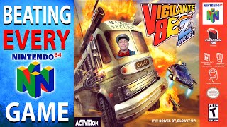 Beating EVERY N64 Game  Vigilante 8 2nd Offense 192394 [upl. by Dnomhcir]