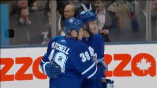 Jamie Lundmark Goal  Oilers 1 vs Leafs 3  Mar 13th 2010 HD [upl. by Annayar]