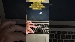 1 MACBOOK SINAL DE PROIBIDO PONTO DE INTERROGAÇÃO COMO REINSTALAR MACOS COM COMANDO SECRETO shorts [upl. by Wayland]