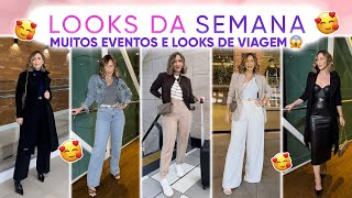 LOOKS REAIS DA SEMANA  O QUE USEI NA VIAGEM PARA O SUL [upl. by Esirehs661]